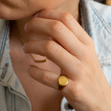 Gold Signet Ring