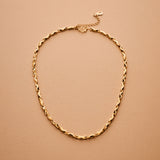 Gold Twist Chain Choker