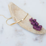 Gold ID Tag Chain Bracelet with Smart Bead