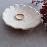 Thin Cubic Zirconia Band 18K Gold-Plated Stainless Steel Ring