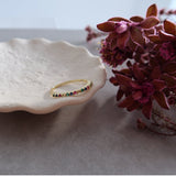 Rainbow Zircon Ring