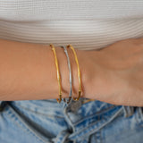 Silver Bamboo Cuff