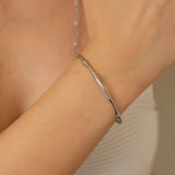 Silver Bamboo Cuff