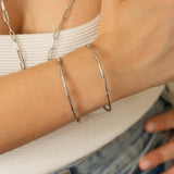 Silver Bamboo Cuff