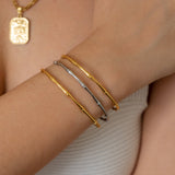 Silver Bamboo Cuff