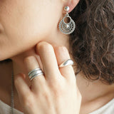 Silver Soft Curve Ring