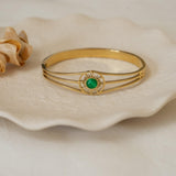 Gold Sunstone Bracelet