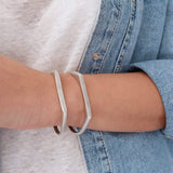 Silver Signet Cuff - Elegant Sterling Silver Cuff Bracelet