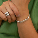 Silver Signet Bold Cuff