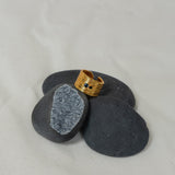 Gold Large Lines Ring