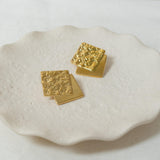 Large Square Geometric Earrings
