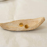 Gold Matte Disc Stud Earrings