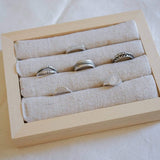 Silver Rising Sun Ring