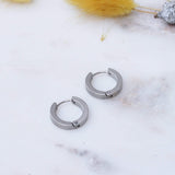 Silver Hoop Earrings