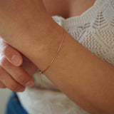 Gold Snake Cobra Chain Bracelet