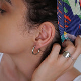 Classic Stainless Steel Hoop Earrings