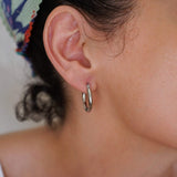Classic Stainless Steel Hoop Earrings