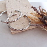 Silver Bali Style Cuff