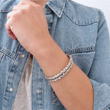 Silver Bali Style Cuff