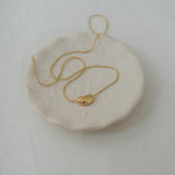 Gold Bold Drop Necklace