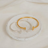 Gold Cuff with Bars