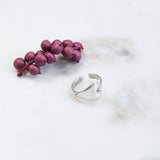 Silver Wrap Heart Pinky Ring
