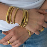 Gold Wristband Bracelet