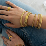 Gold Wristband Bracelet