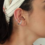 Single Silver Ear Cuff