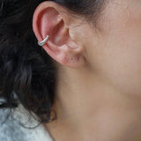 Single Silver Ear Cuff