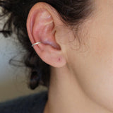 Single Silver Ear Cuff