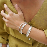 Big Silver Sade Bold Cuff