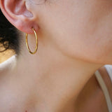 Classic Gold Hoop Earrings