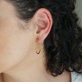 Classic Gold Hoop Earrings