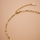 Brown Glass Heart Necklace