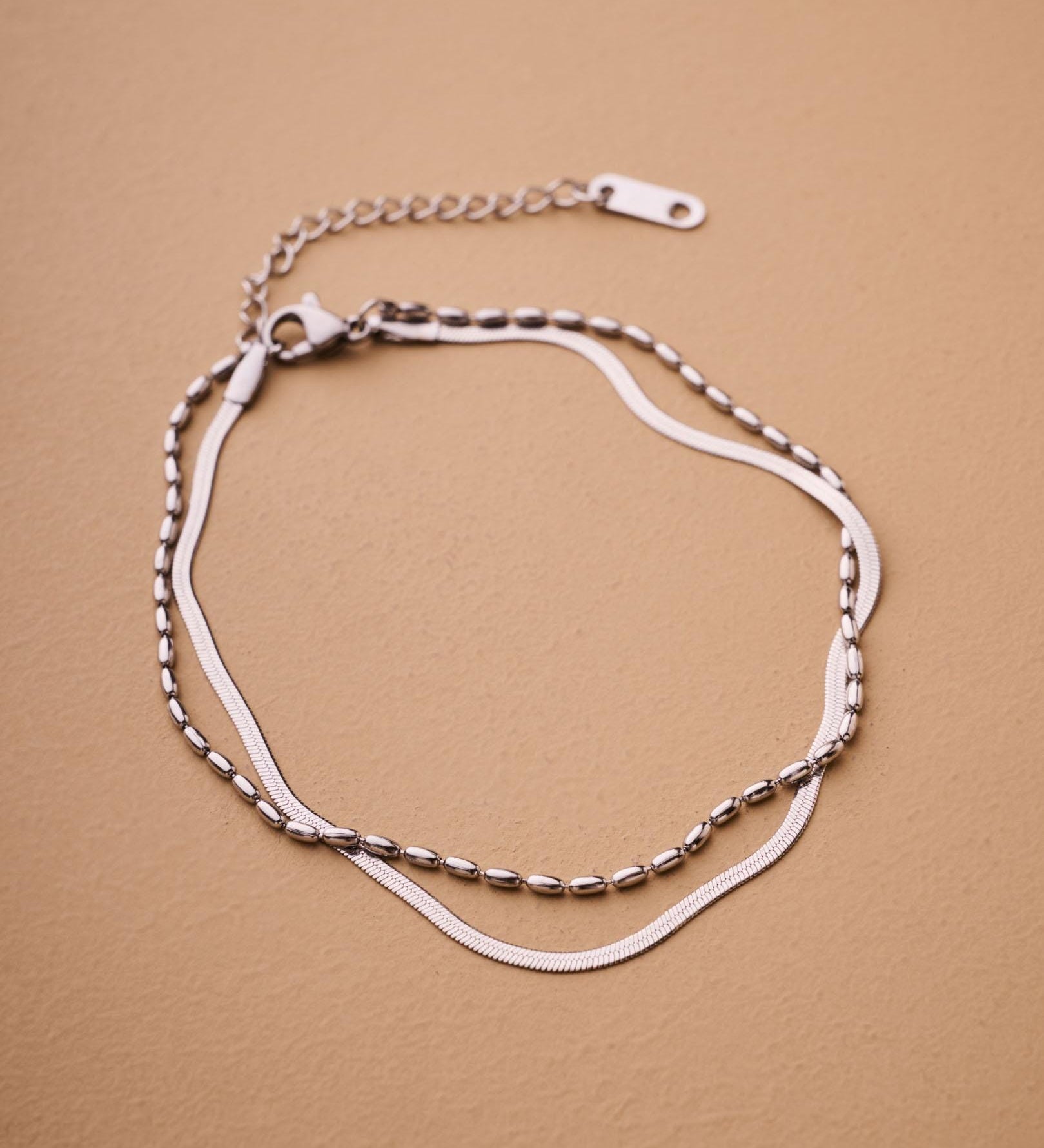 Double Chain Anklet