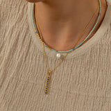 Colorful MIYUKI Beaded Necklace