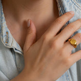 Gold Signet Ring