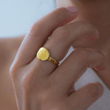 Gold Signet Ring