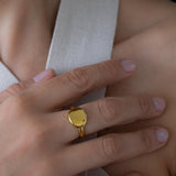 Gold Signet Ring