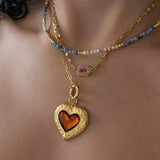 Mixed Color Sodalite Beaded Necklace