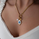 Interchangeable Evil Eye Necklace