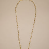 Gold Evil Eye Barrel Necklace