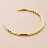 Gold Stainless Steel Collar Necklace