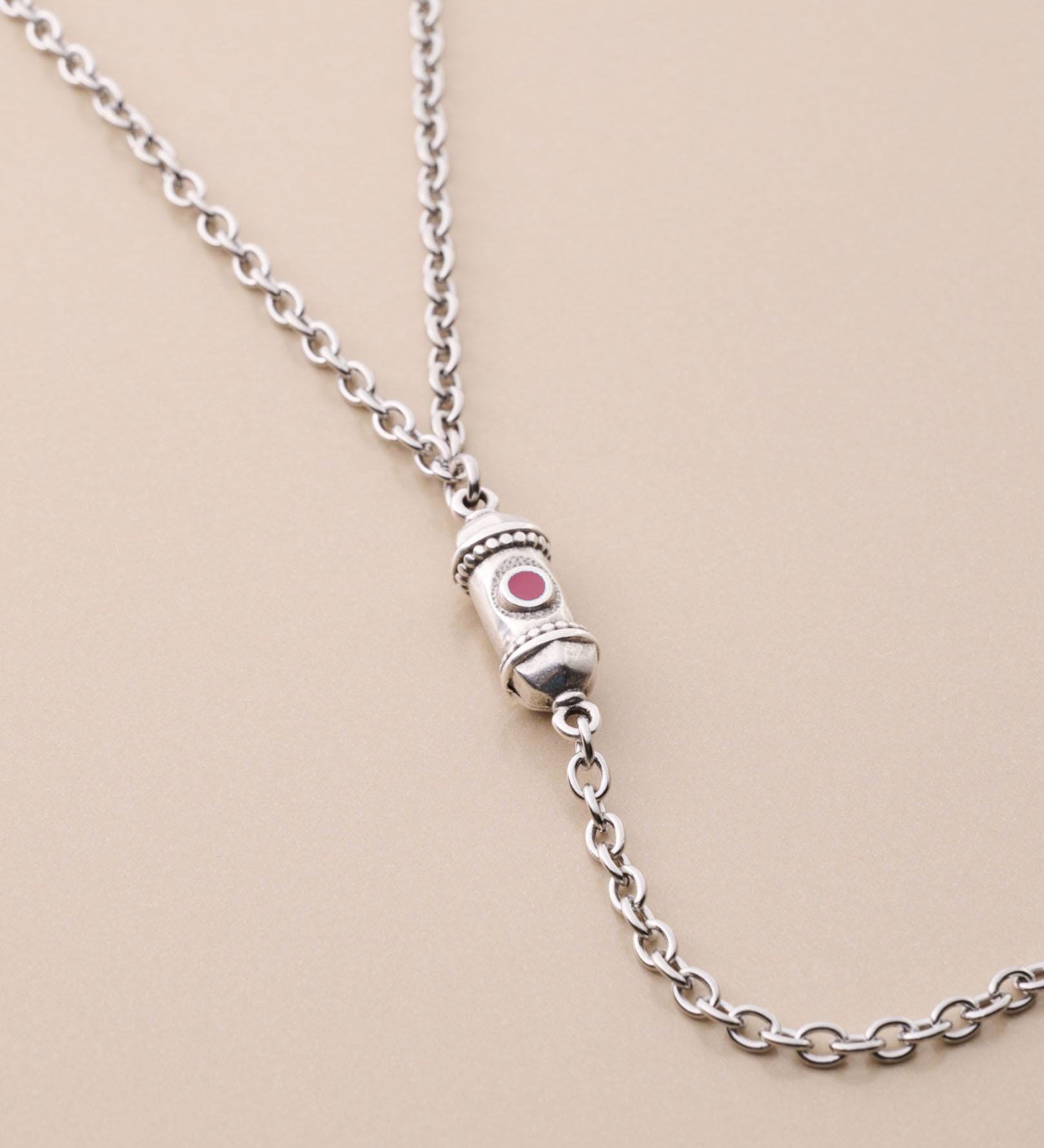 Silver Lariat Necklace