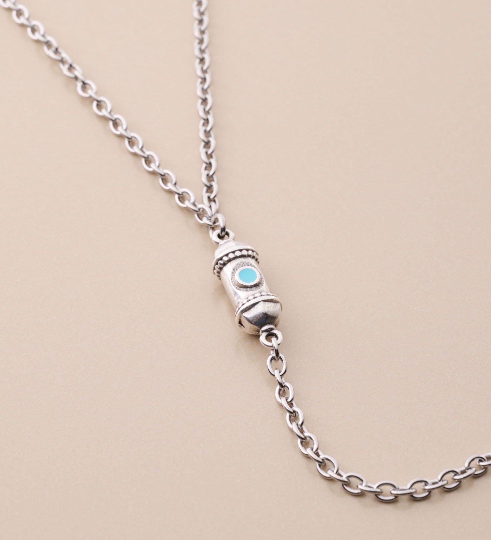 Silver Lariat Necklace