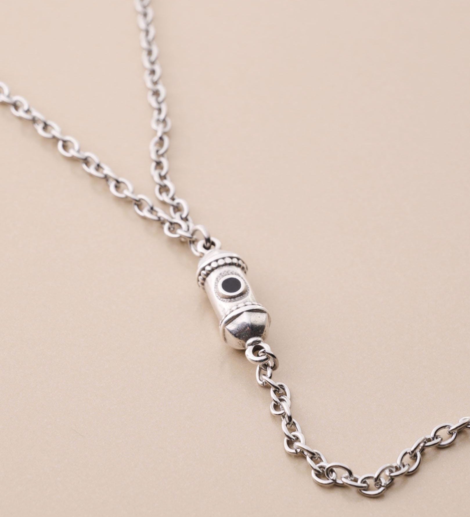 Silver Lariat Necklace