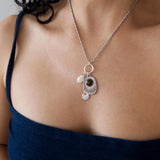 Silver Sunburst Necklace