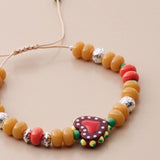 Heart Beaded Bracelet