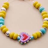 Heart Beaded Bracelet